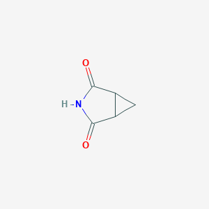 molecular formula C5H5NO2 B1274894 3-氮杂双环[3.1.0]己烷-2,4-二酮 CAS No. 5617-69-6