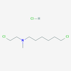 N-(2-Chloroethyl)-N-methyl-6-chlorohexylamine hydrochloride