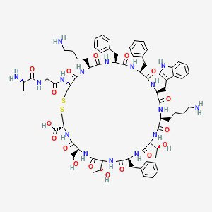 5-Deasparagine-somatostatin