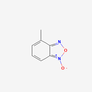 molecular formula C7H6N2O2 B1274903 4-Methylbenzo[c][1,2,5]oxadiazole 1-oxide CAS No. 27808-46-4