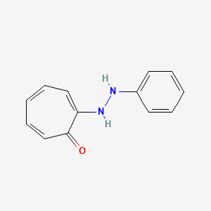 2,4,6-Cycloheptatrien-1-one, 2-(2-phenylhydrazino)-