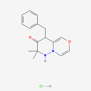 2,2-Dimethyl-4-(phenylmethyl)-2H-pyrido(3,2-c)-1,4-oxazin-3(4H)-one monohydrochloride