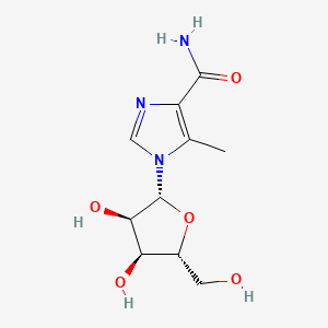 5-Methyl-1-beta-D-ribofuranosylimidazole-4-carboxamide