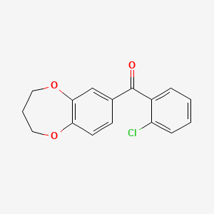 Methanone, (2-chlorophenyl)(3,4-dihydro-2H-1,5-benzodioxepin-7-yl)-