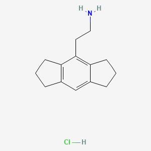 s-Indacene-4-ethanamine, 1,2,3,5,6,7-hexahydro-, hydrochloride