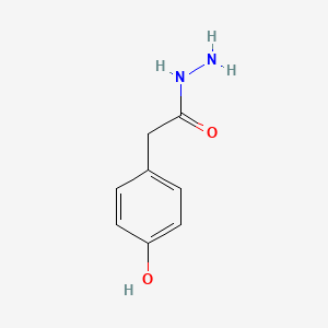 molecular formula C8H10N2O2 B1274921 2-(4-Hydroxyphenyl)acetohydrazide CAS No. 20277-02-5