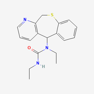 N-(5,11-Dihydro(1)benzothiepino(3,4-b)pyridin-5-yl)-N,N'-diethylurea