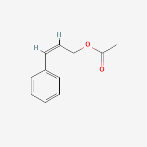 molecular formula C11H12O2 B12749468 (Z)-Cinnamyl acetate CAS No. 77134-01-1