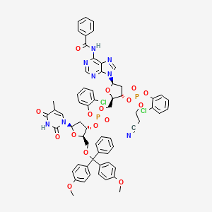 molecular formula C63H58Cl2N8O16P2 B12749562 Einecs 278-840-4 CAS No. 78111-49-6