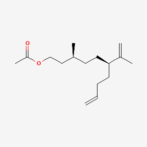 (3S,6S)-3-Methyl-6-isopropenyl-9-decen-1-yl acetate