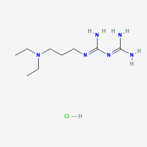 1-(3-(Diethylamino)propyl)biguanide monohydrochloride