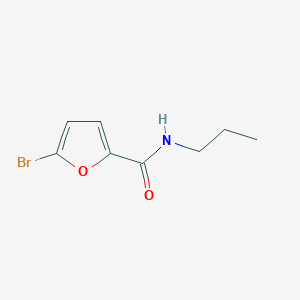 molecular formula C8H10BrNO2 B1274961 5-bromo-N-propyl-2-furamide CAS No. 544442-03-7
