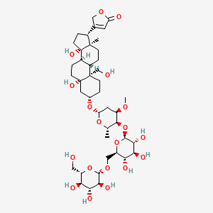 molecular formula C42H66O19 B12749617 Einecs 253-563-1 CAS No. 37597-55-0