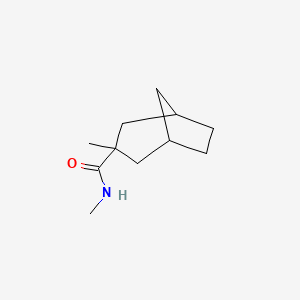 N,3-Dimethylbicyclo(3.2.1)octane-3-carboxamide