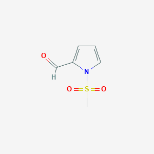 molecular formula C6H7NO3S B1274969 1-甲磺酰基-1H-吡咯-2-甲醛 CAS No. 123892-38-6