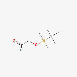 B1274972 (tert-Butyldimethylsilyloxy)acetaldehyde CAS No. 102191-92-4