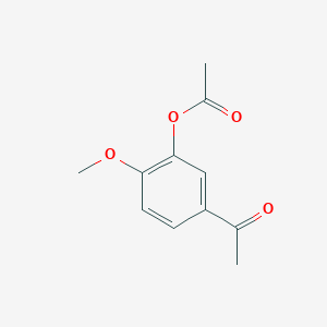 molecular formula C11H12O4 B1274973 5-乙酰基-2-甲氧基苯基乙酸酯 CAS No. 60792-88-3
