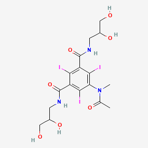 5-(Acetylmethylamino)-N,N'-bis(2,3-dihydroxypropyl)-2,4,6-triiodo-1,3-benzenedicarboxamide