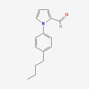 B1274984 1-(4-butylphenyl)-1H-pyrrole-2-carbaldehyde CAS No. 299165-79-0