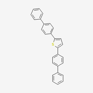 B1274985 2,5-Bis(4-biphenylyl)thiophene CAS No. 56316-86-0