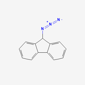 molecular formula C13H9N3 B1274998 9-叠氮基-9H-芴 CAS No. 24040-37-7
