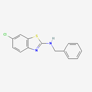 B1275000 N-benzyl-6-chloro-1,3-benzothiazol-2-amine CAS No. 61249-37-4