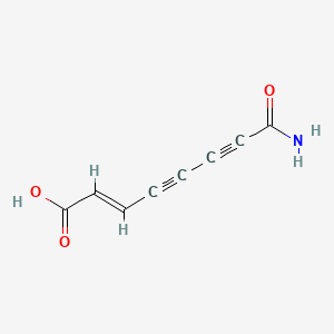 molecular formula C8H5NO3 B12750578 Diatretyne I CAS No. 53318-35-7