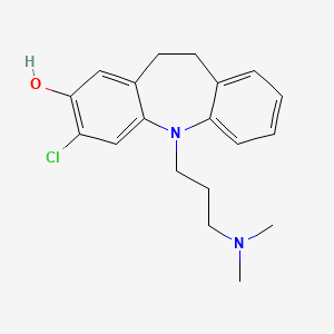 molecular formula C19H23ClN2O B12750725 2-Hydroxyclomipramine CAS No. 61523-75-9