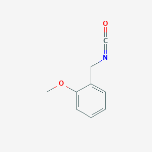 molecular formula C9H9NO2 B1275073 2-甲氧基苄基异氰酸酯 CAS No. 93489-08-8