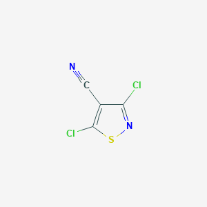B127508 3,5-Dichloroisothiazole-4-carbonitrile CAS No. 2120-82-3