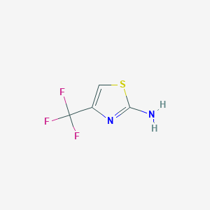 B127509 4-(Trifluoromethyl)thiazol-2-amine CAS No. 349-49-5