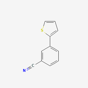 molecular formula C11H7NS B1275123 3-噻吩-2-基苯甲腈 CAS No. 380626-35-7