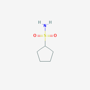 molecular formula C5H11NO2S B1275124 Cyclopentanesulfonamide CAS No. 73945-39-8