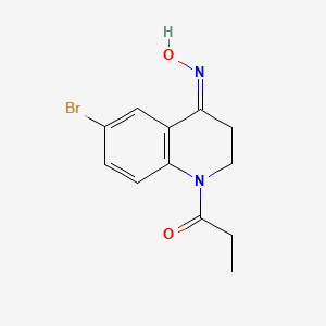 6-Bromo-4-oximino-1-propionyl-1,2,3,4-tetrahydroquinoline