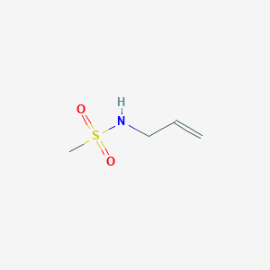 molecular formula C4H9NO2S B1275138 N-烯丙基甲烷磺酰胺 CAS No. 59639-96-2