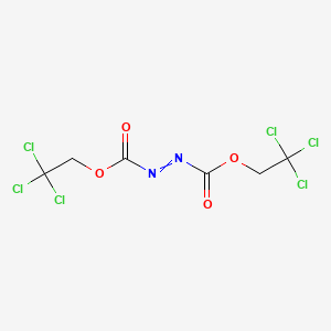 molecular formula C6H4Cl6N2O4 B1275139 双(2,2,2-三氯乙基)偶氮二羧酸酯 CAS No. 38857-88-4