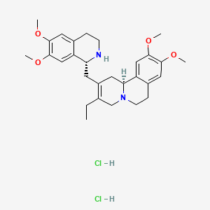 Emetan, 2,3-didehydro-6',7',10,11-tetramethoxy-, dihydrochloride