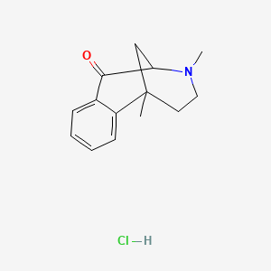 2,6-Methano-3-benzazocin-1-one, 1,2,3,4,5,6-hexahydro-3,6-dimethyl-, hydrochloride