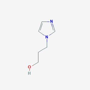 molecular formula C6H10N2O B1275169 1-(3-羟基丙基)-1H-咪唑 CAS No. 51390-23-9