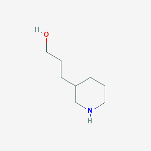 molecular formula C8H17NO B1275176 3-哌啶-3-基丙醇-1 CAS No. 25175-58-0