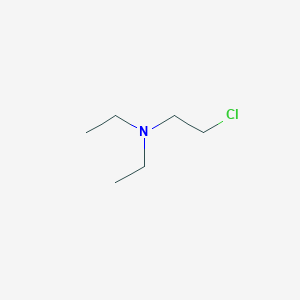 molecular formula C6H14ClN B127519 2-Chloro-N,N-diethylethanamine CAS No. 100-35-6