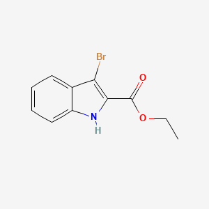B1275202 ethyl 3-bromo-1H-indole-2-carboxylate CAS No. 91348-45-7
