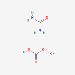 Potassium;hydrogen carbonate;urea