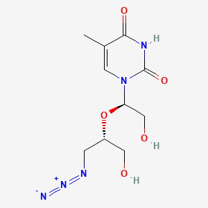 3'-Azido-3'-deoxy-2',3'-seco-2'-hydroxythymidine