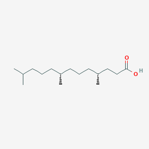 (4R,8R)-4,8,12-Trimethyltridecanoic acid