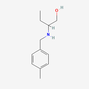 B1275257 2-[(4-Methylbenzyl)amino]-1-butanol CAS No. 869942-69-8