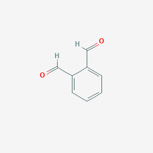 molecular formula C6H4(CHO)2<br>C8H6O2<br>C8H6O2 B127526 Phthalaldehyde CAS No. 643-79-8
