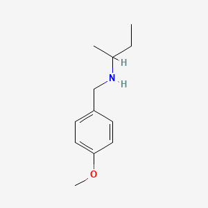 B1275265 N-(4-Methoxybenzyl)butan-2-amine CAS No. 893577-83-8