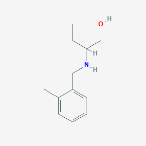 molecular formula C12H19NO B1275270 2-[(2-甲基苄基)氨基]-1-丁醇 CAS No. 893583-73-8