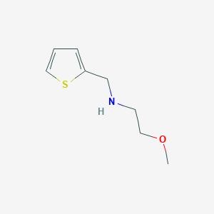 B1275272 2-methoxy-N-(thiophen-2-ylmethyl)ethanamine CAS No. 852399-96-3